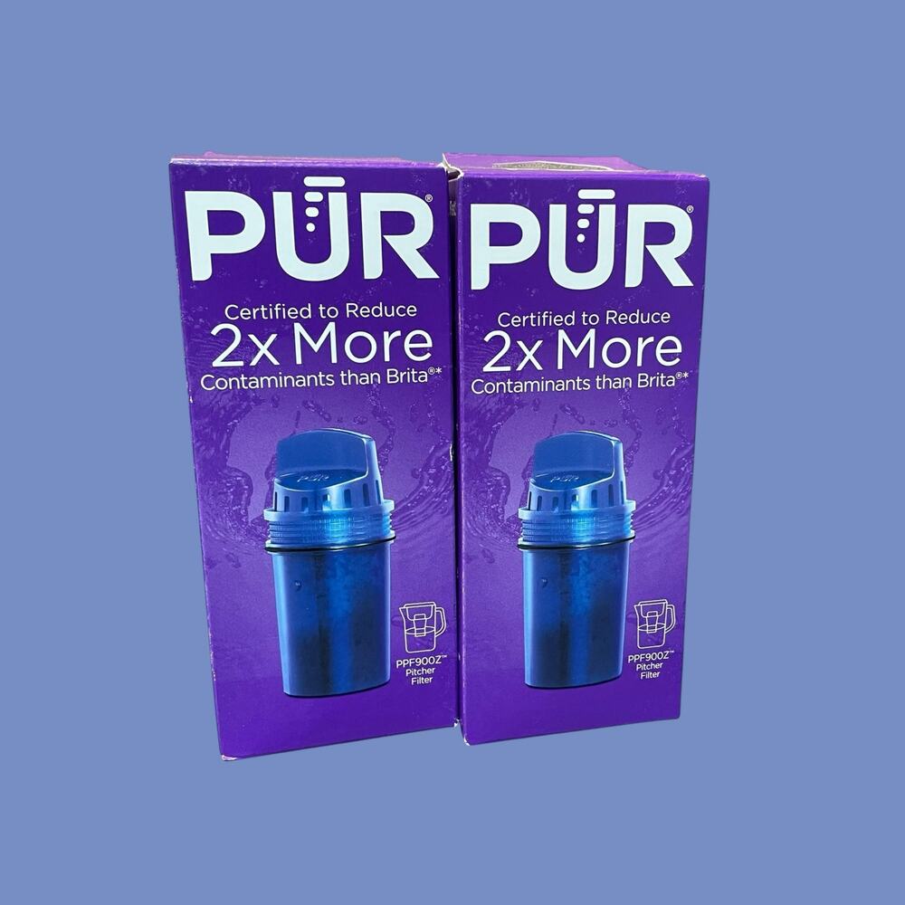 PUR PPF900Z Water Filter Pitcher Replacements Dispensers Lead Reduction Lot of 2